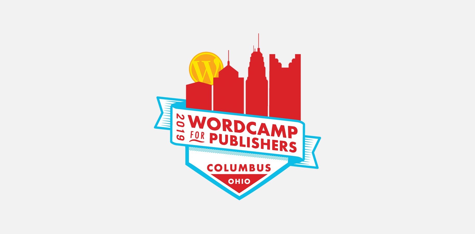 WordCamp for Publishers 2019 logo