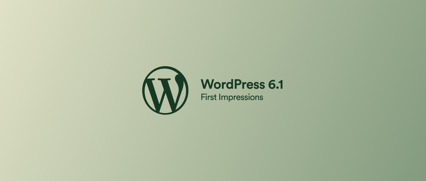 What’s new in WordPress 6.1