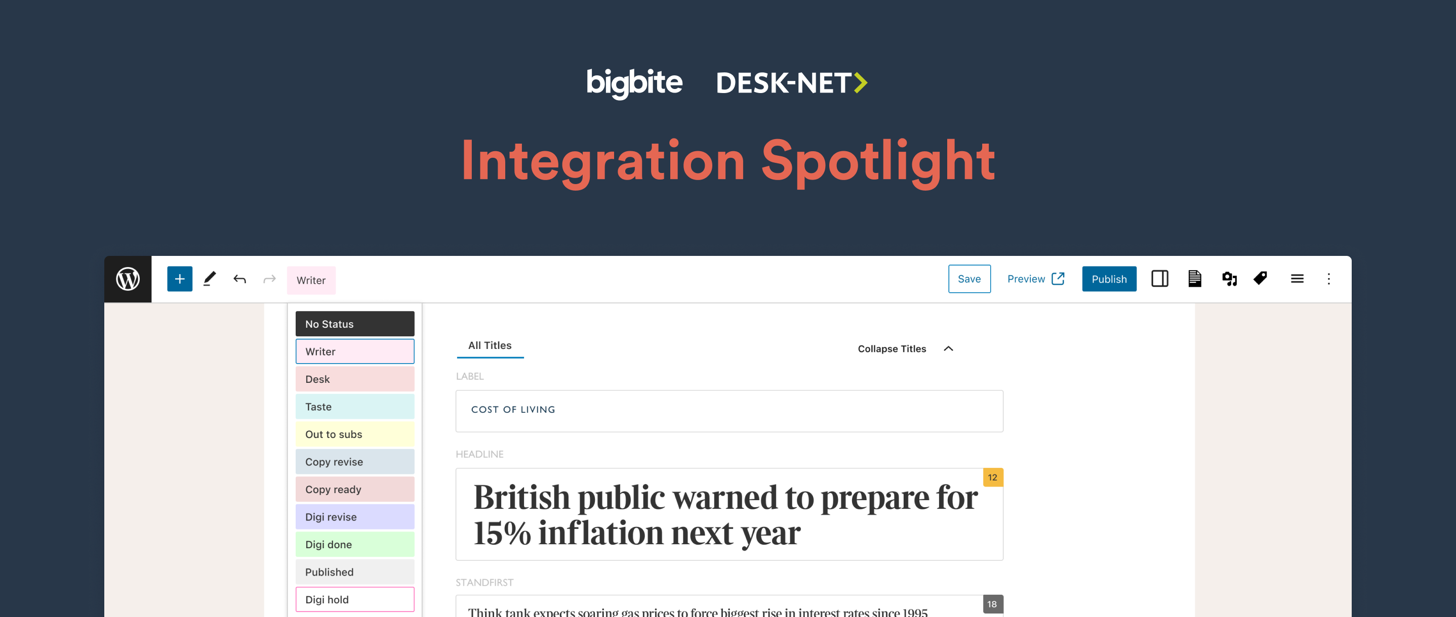 Integration spotlight: Building bigger picture content management with Desk-Net