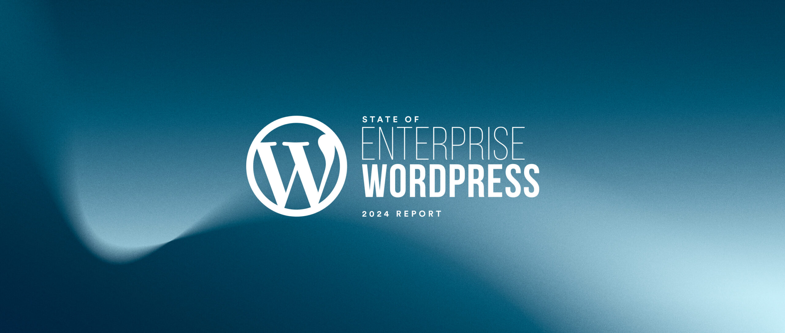 WordPress for enterprise 2024 survey banner