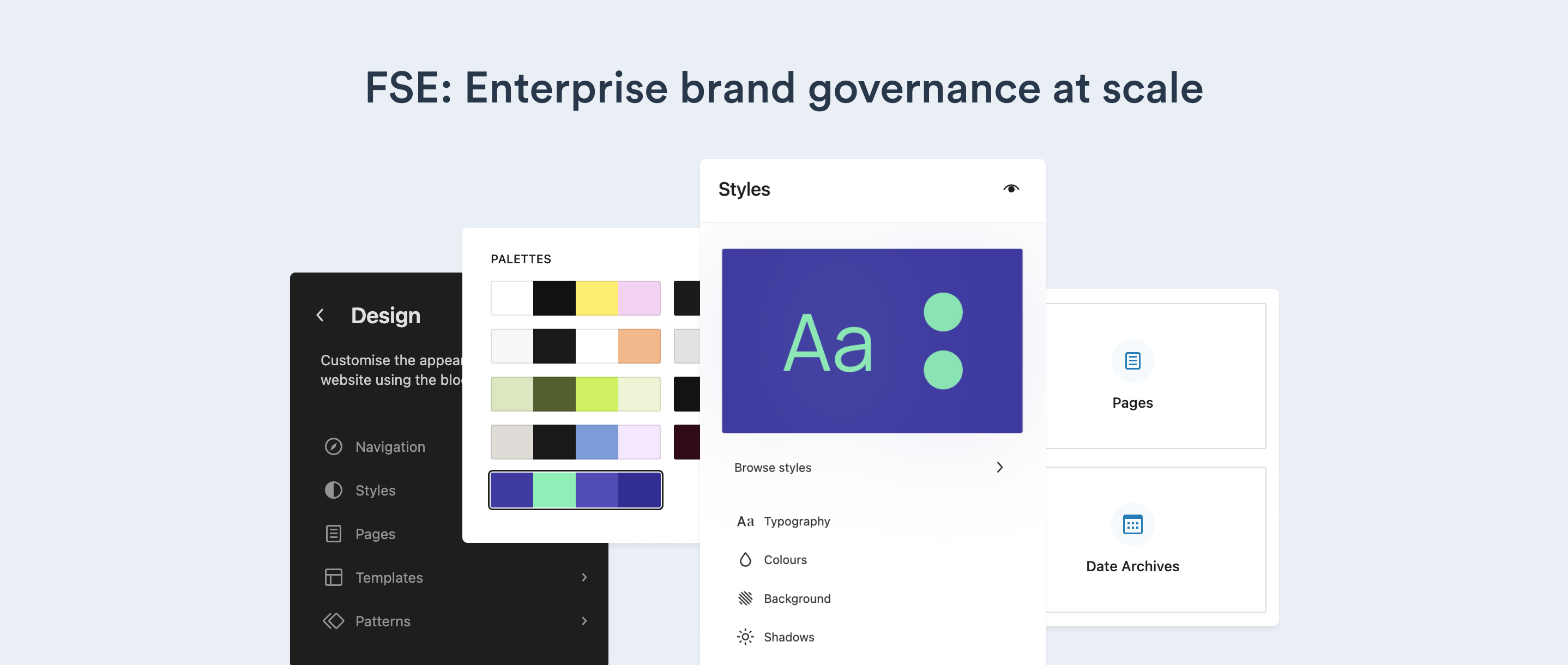 WordPress full site editing: Enterprise brand governance at scale